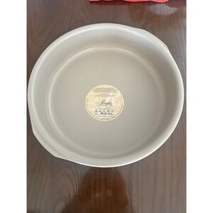 New Regas Spain Terracotta Ceramic Glazed Pottery Stoneware Lead Free 10 1/2"